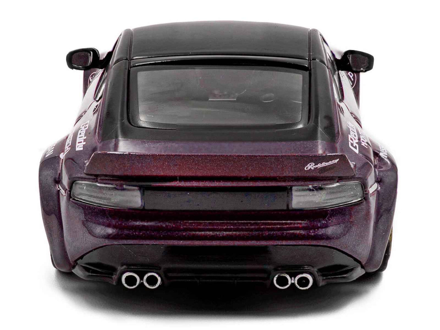 2022 Nissan Pandem Fairlady Z RHD (Right Hand Drive) Purple Metallic with Black Top 1/43 Diecast Model Car by Solido Miniature Motors Default Title Default Title-