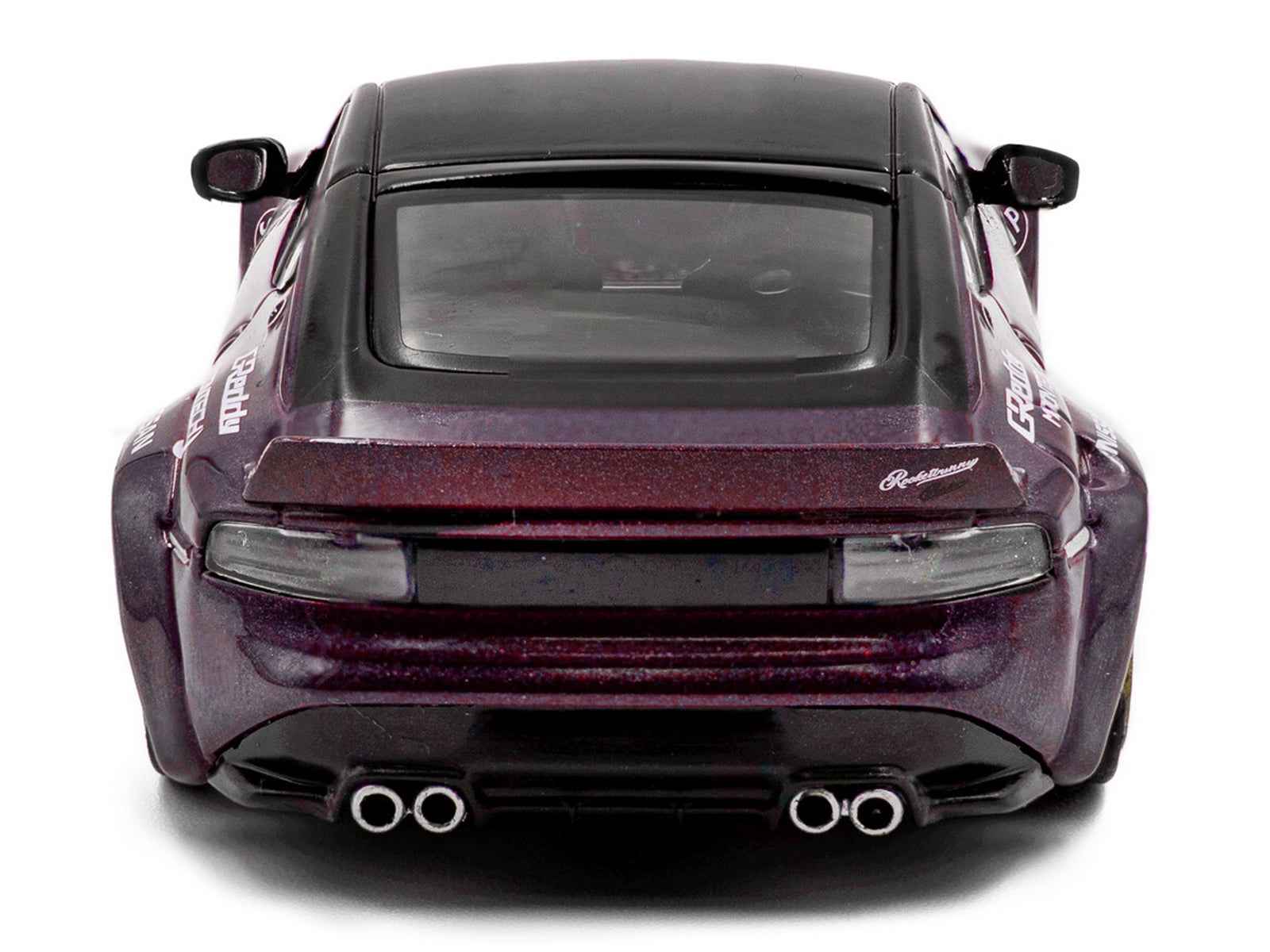2022 Nissan Pandem Fairlady Z RHD (Right Hand Drive) Purple Metallic with Black Top 1/43 Diecast Model Car by Solido Miniature Motors Default Title Default Title-