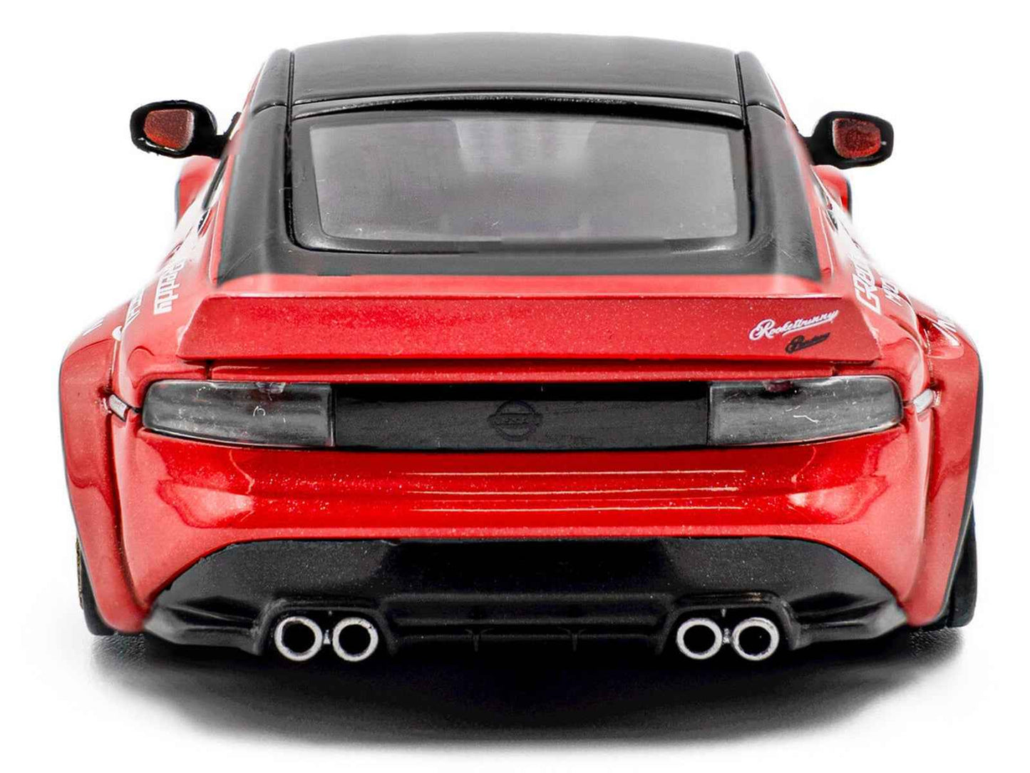 2022 Nissan Pandem Fairlady Z RHD (Right Hand Drive) Red Metallic with Black Top 1/43 Diecast Model Car by Solido Miniature Motors Default Title Default Title-