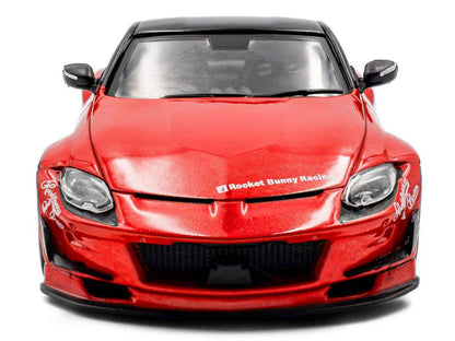 2022 Nissan Pandem Fairlady Z RHD (Right Hand Drive) Red Metallic with Black Top 1/43 Diecast Model Car by Solido Miniature Motors Default Title Default Title-