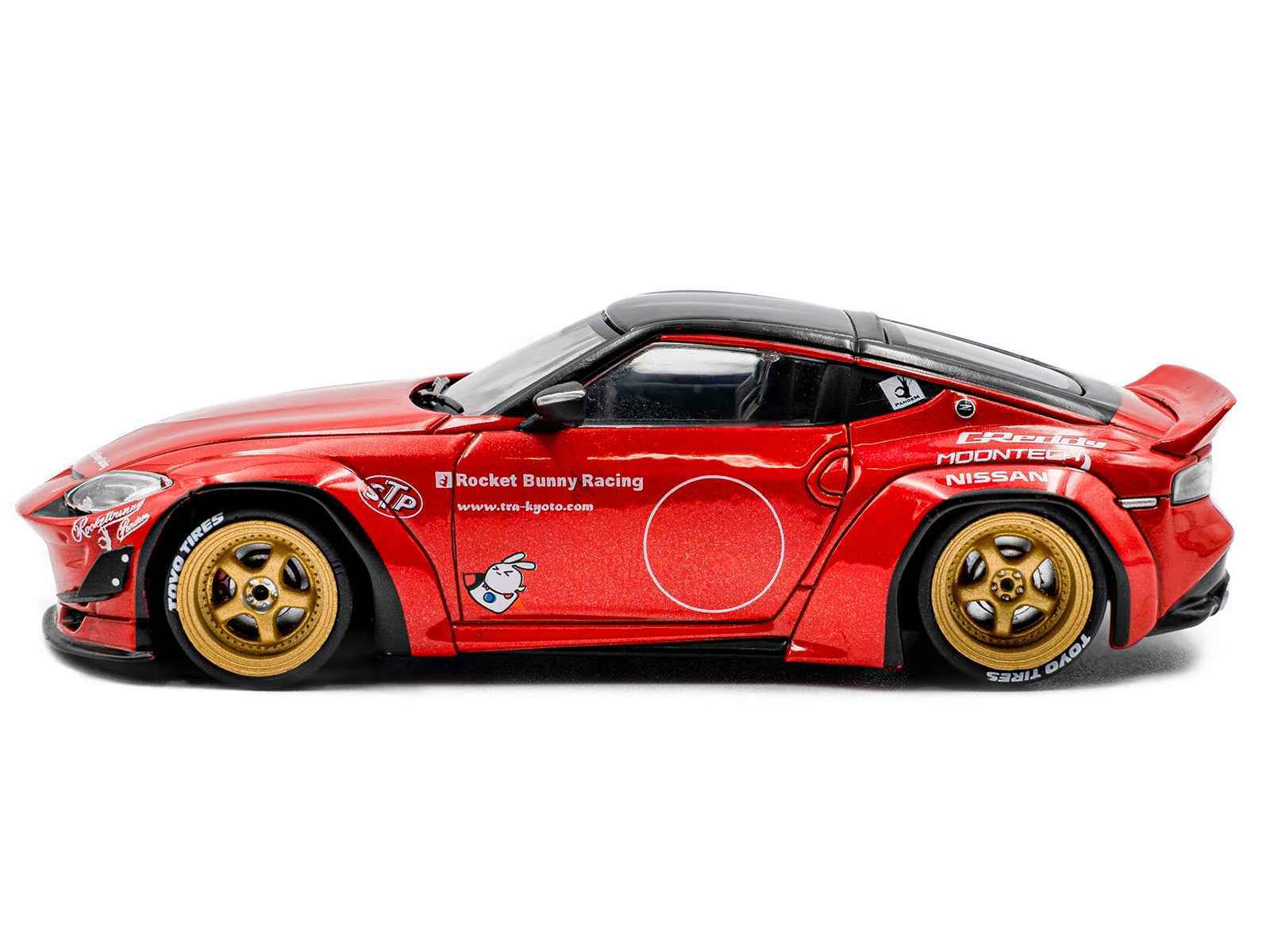 2022 Nissan Pandem Fairlady Z RHD (Right Hand Drive) Red Metallic with Black Top 1/43 Diecast Model Car by Solido Miniature Motors Default Title Default Title-