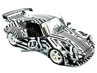 2022 RWB Bodykit #13 "The Zebra" 1/18 Diecast Model Car Cartsfy Inc.