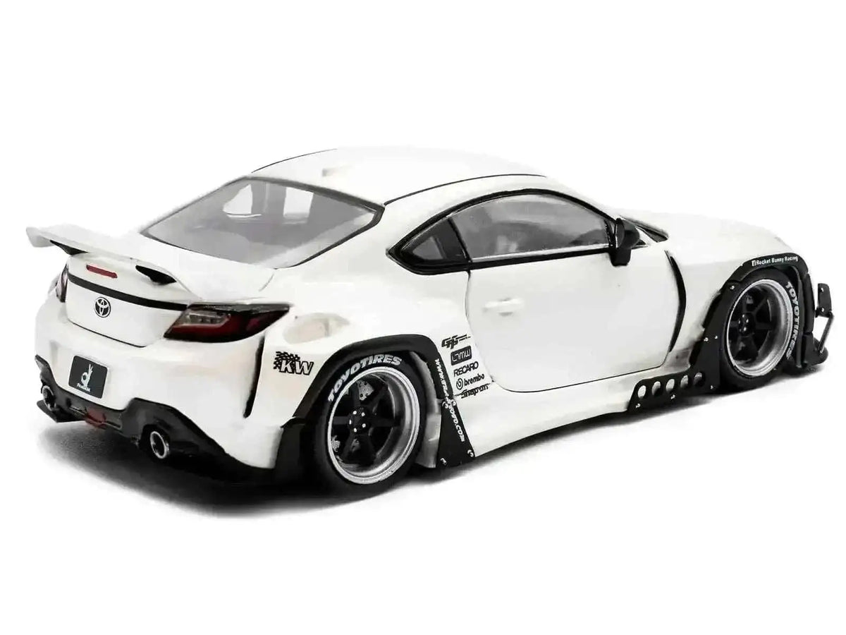 2022 Toyota Pandem GR86 White Metallic 1/43 Diecast Model Car by Solido Cartsfy Inc.