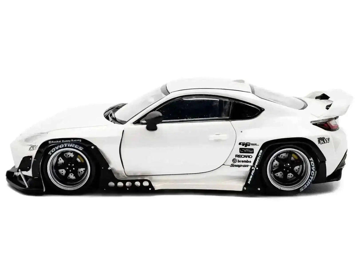 2022 Toyota Pandem GR86 White Metallic 1/43 Diecast Model Car by Solido Cartsfy Inc.