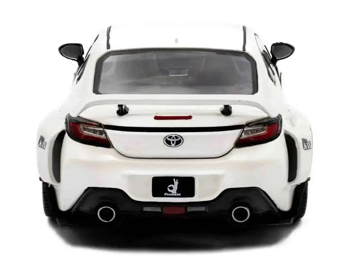 2022 Toyota Pandem GR86 White Metallic 1/43 Diecast Model Car by Solido Cartsfy Inc.