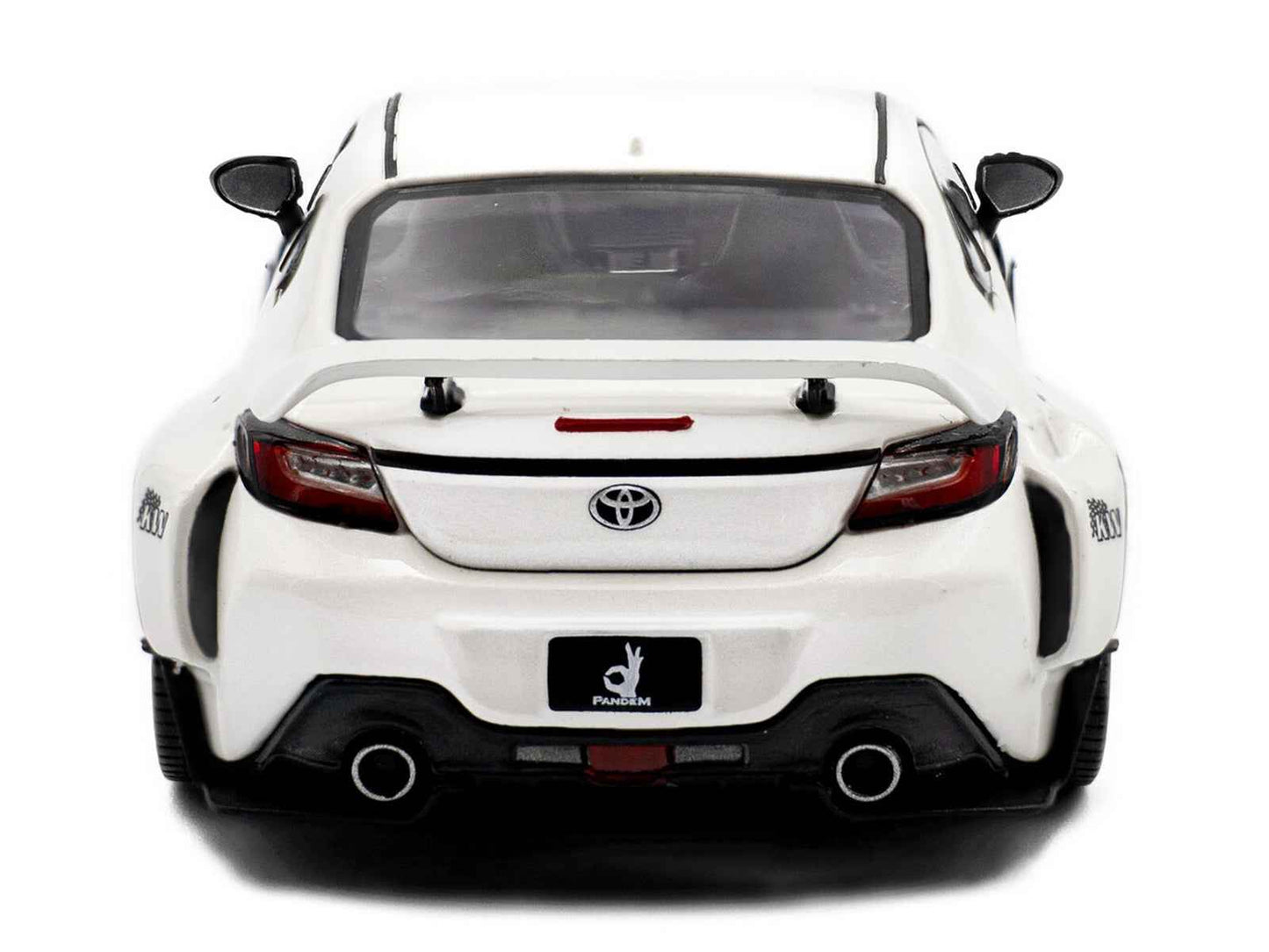 2022 Toyota Pandem GR86 White Metallic 1/43 Diecast Model Car by Solido Miniature Motors Default Title Default Title-