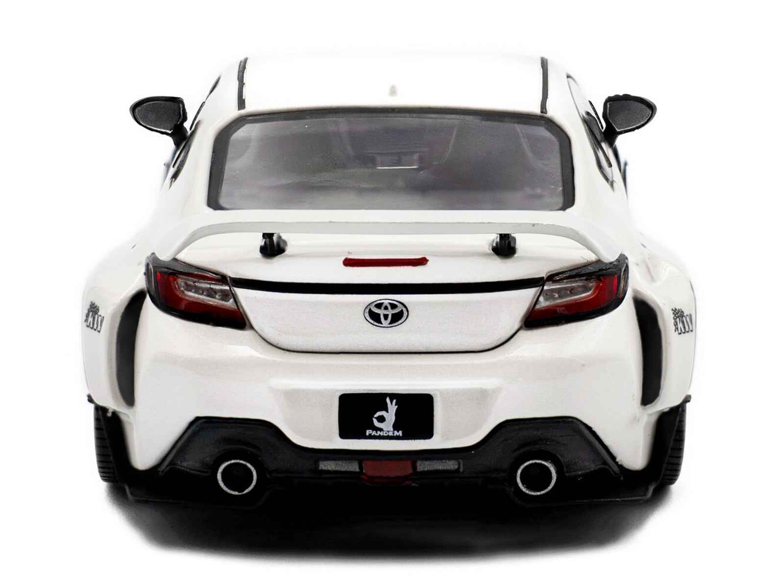 2022 Toyota Pandem GR86 White Metallic 1/43 Diecast Model Car by Solido Miniature Motors Default Title Default Title-