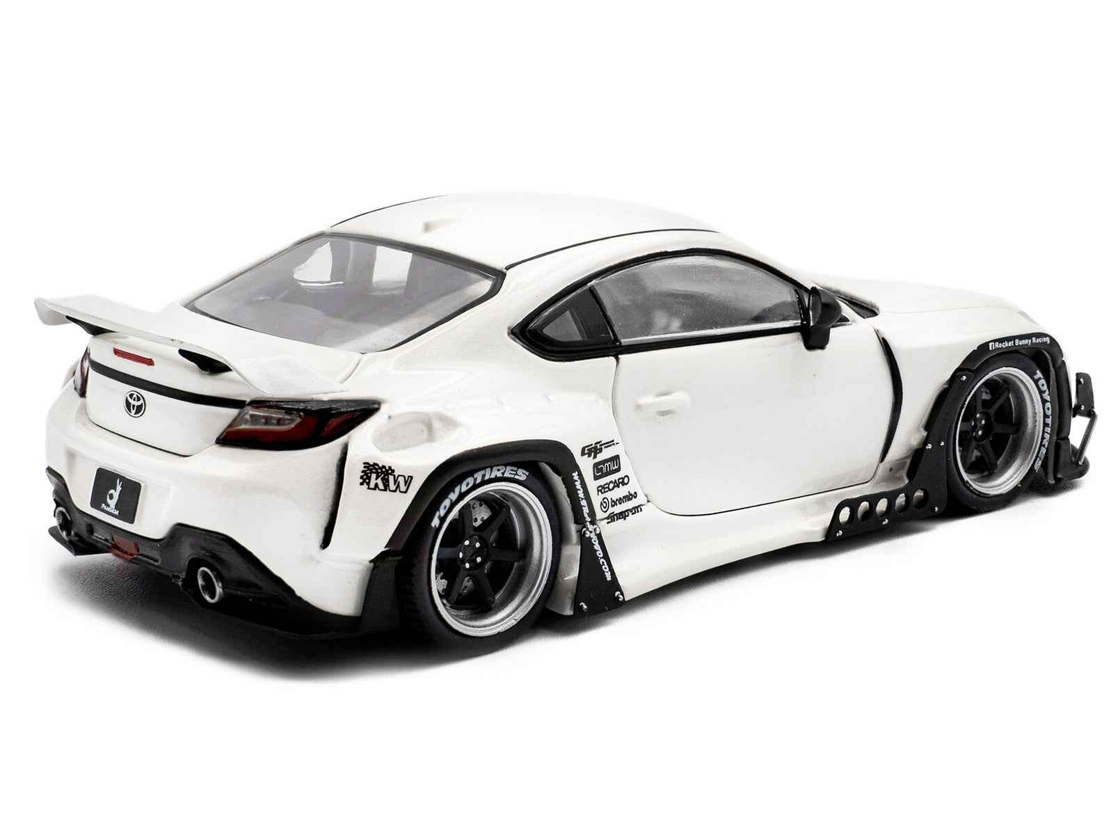 2022 Toyota Pandem GR86 White Metallic 1/43 Diecast Model Car by Solido Miniature Motors Default Title Default Title-