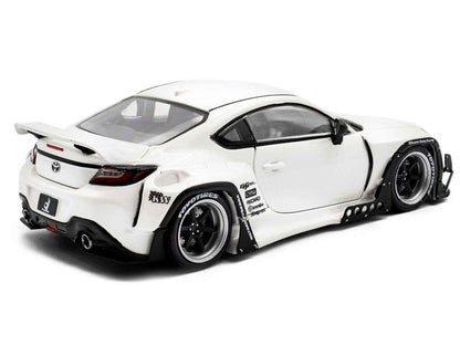 2022 Toyota Pandem GR86 White Metallic 1/43 Diecast Model Car by Solido Miniature Motors Default Title Default Title-
