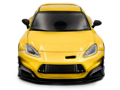 2022 Toyota Pandem GR86 Yellow 1/43 Diecast Model Car by Solido Miniature Motors Default Title Default Title-