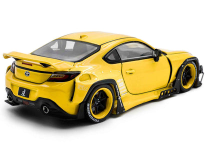 2022 Toyota Pandem GR86 Yellow 1/43 Diecast Model Car by Solido Miniature Motors Default Title Default Title-
