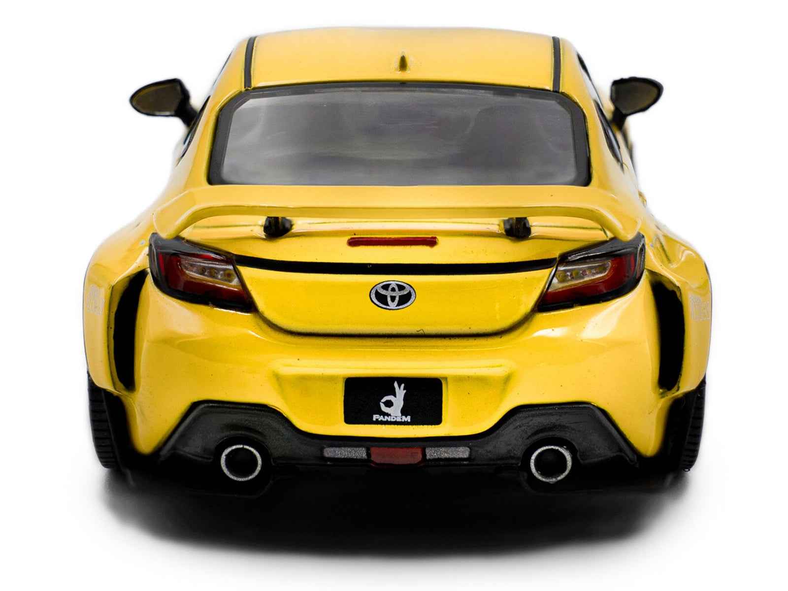 2022 Toyota Pandem GR86 Yellow 1/43 Diecast Model Car by Solido Miniature Motors Default Title Default Title-