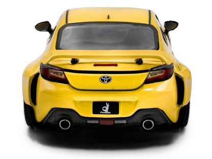 2022 Toyota Pandem GR86 Yellow 1/43 Diecast Model Car by Solido Miniature Motors Default Title Default Title-