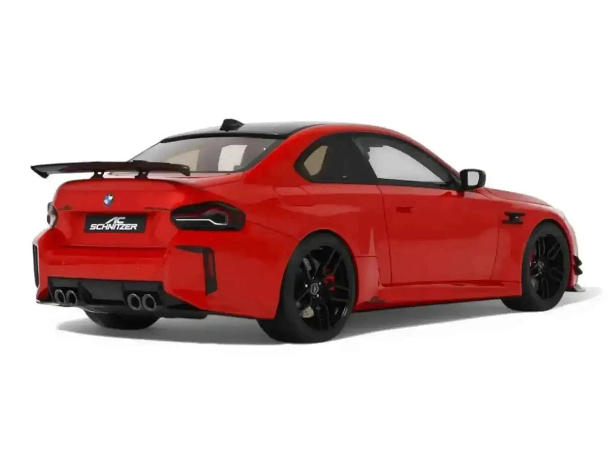 2023 AC Schnitzer ACS2 Sport (BMW M2) Toronto Red with Black Top 1/18 Model Car by GT Spirit Cartsfy Inc.
