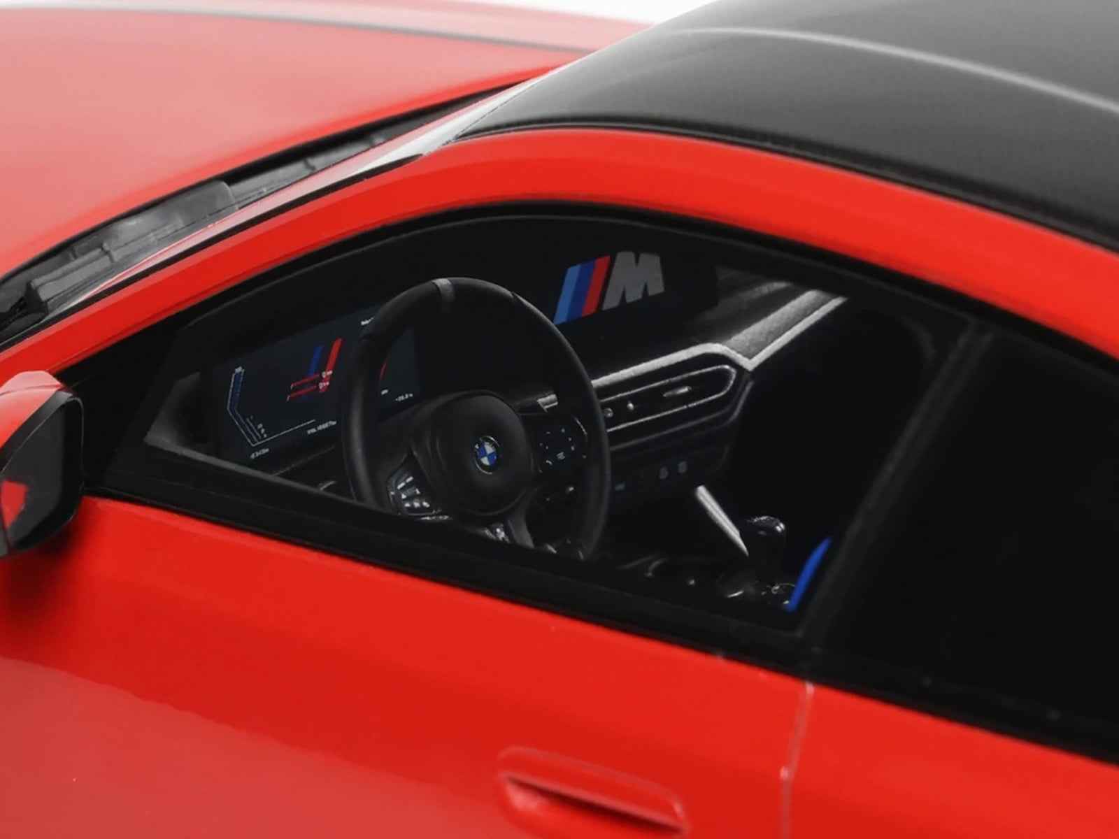 2023 AC Schnitzer ACS2 Sport (BMW M2) Toronto Red with Black Top 1/18 Model Car by GT Spirit Cartsfy Inc.