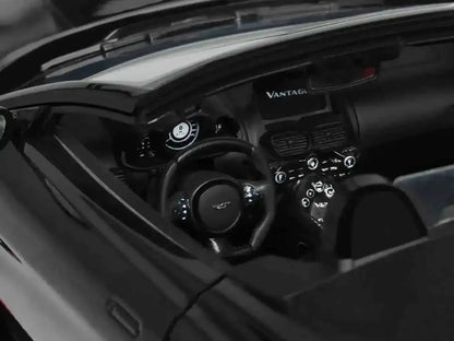 2023 Aston Martin V12 Vantage Roadster Onyx Black 1/18 Model Car by GT Spirit Cartsfy Inc.