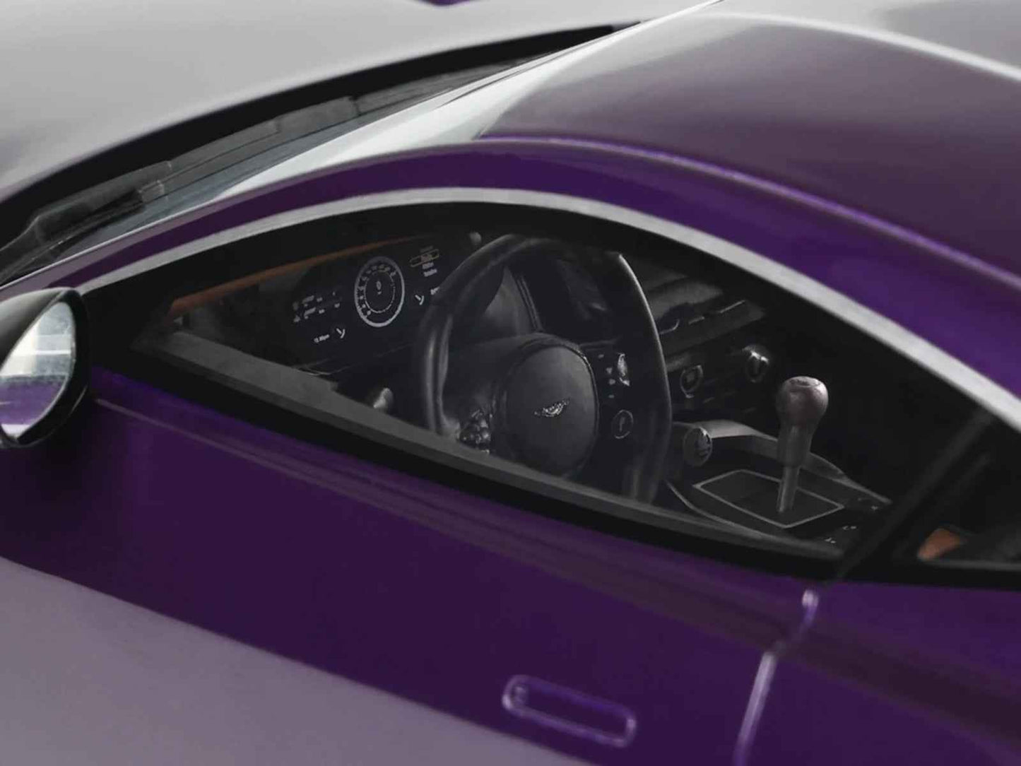 2023 Aston Martin Valour Purple Metallic 1/18 Model Car by GT Spirit Cartsfy Inc.
