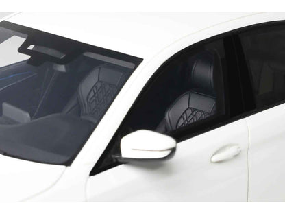 2023 BMW 545e xDrive M Sport Alpine White 1/18 Model Car by GT Spirit Cartsfy Inc.
