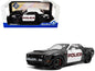 2023 Dodge Challenger Demon "Police" Black and White 1/18 Diecast Model Car by Solido Cartsfy Inc.