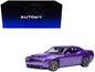 2023 Dodge Challenger SRT Super Stock Plum Crazy Purple 1/18 Model Car by Autoart Cartsfy Inc.