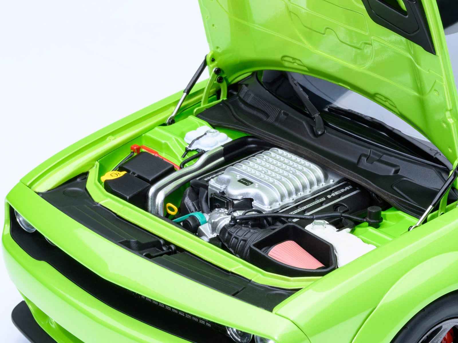 2023 Dodge Challenger SRT Super Stock Sublime Green 1/18 Model Car by Autoart Miniature Motors Default Title Default Title-