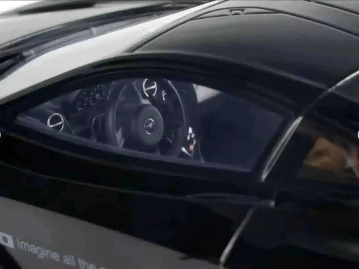 2023 McLaren 720S "LB-Works - Liberty Walk" Black 1/18 Model Car by GT Spirit Cartsfy Inc.