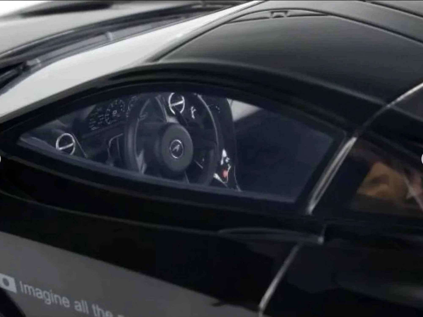 2023 McLaren 720S "LB-Works - Liberty Walk" Black 1/18 Model Car by GT Spirit Cartsfy Inc.