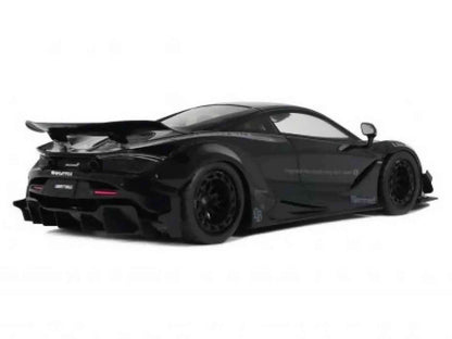 2023 McLaren 720S "LB-Works - Liberty Walk" Black 1/18 Model Car by GT Spirit Cartsfy Inc.