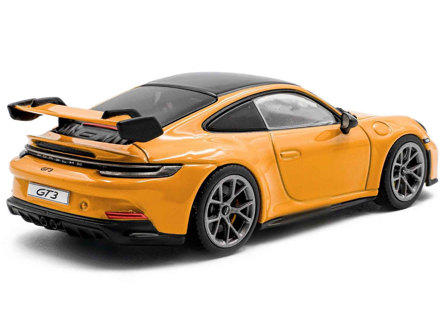 2023 Porsche 911 (992) GT3 Signal Yellow with Black Top 1/43 Diecast Model Car by Solido Cartsfy Inc.