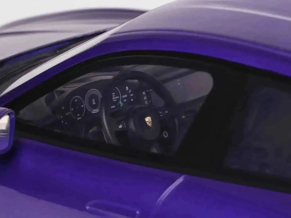 2023 Porsche Taycan Turbo GT Purple Sky Metallic 1/18 Model Car by GT Spirit Cartsfy Inc.