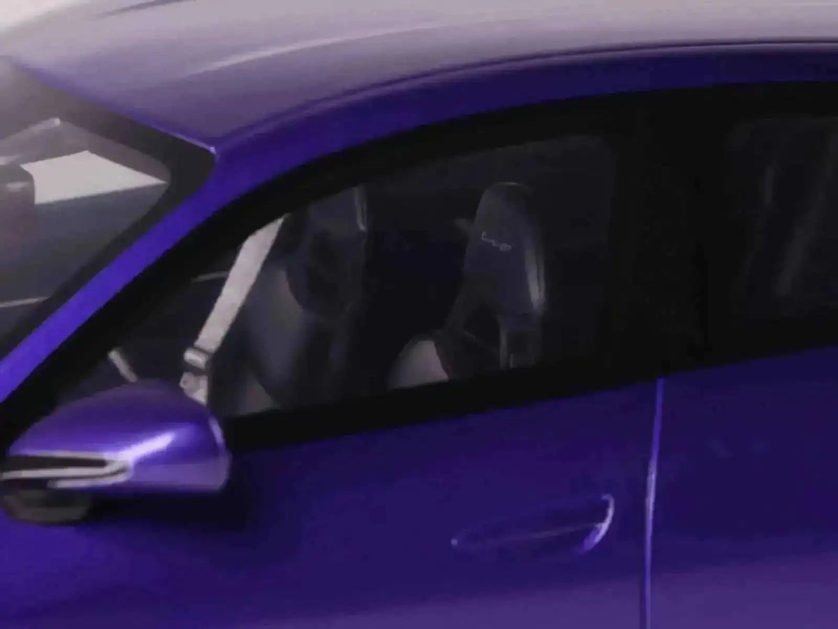 2023 Porsche Taycan Turbo GT Purple Sky Metallic 1/18 Model Car by GT Spirit Cartsfy Inc.