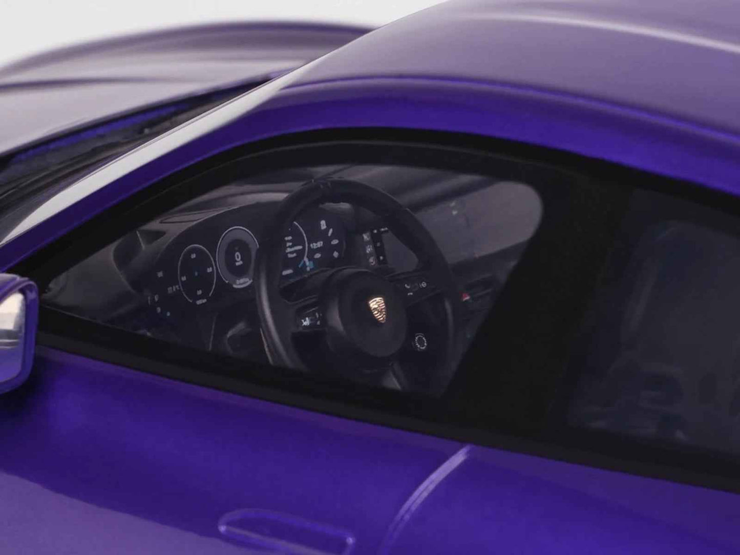 2023 Porsche Taycan Turbo GT Purple Sky Metallic 1/18 Model Car by GT Spirit Miniature Motors Default Title Default Title-