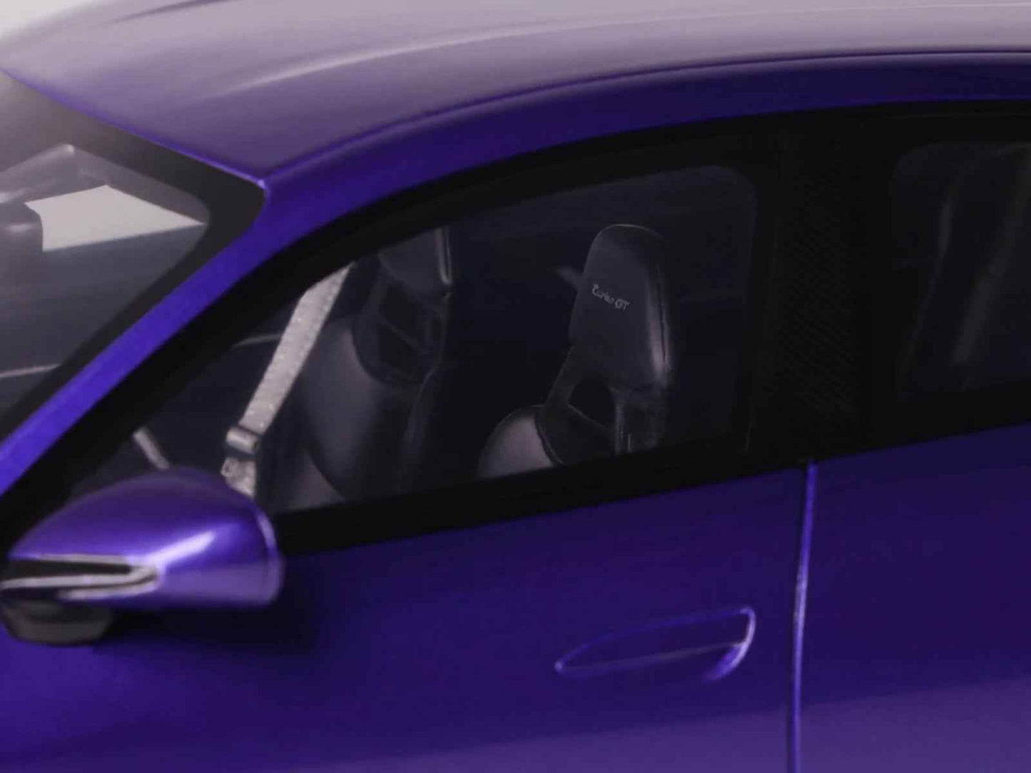 2023 Porsche Taycan Turbo GT Purple Sky Metallic 1/18 Model Car by GT Spirit Miniature Motors Default Title Default Title-
