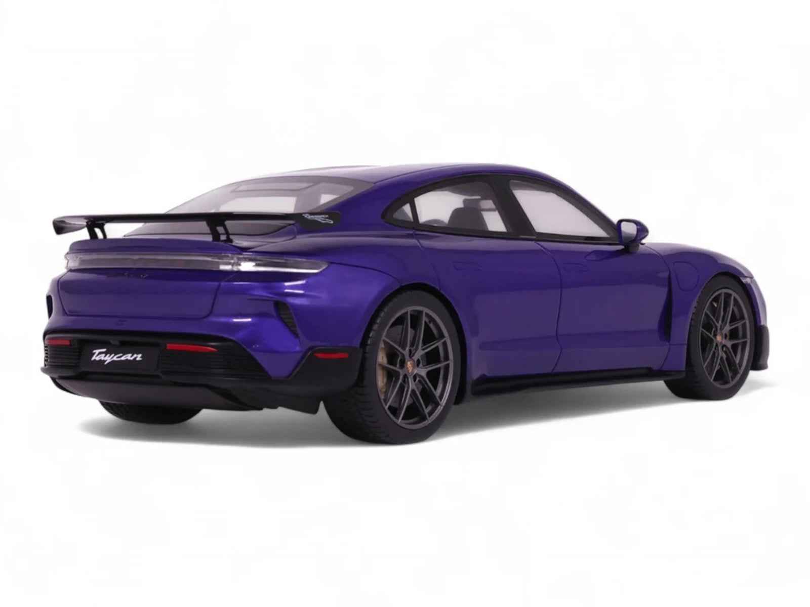 2023 Porsche Taycan Turbo GT Purple Sky Metallic 1/18 Model Car by GT Spirit Miniature Motors Default Title Default Title-