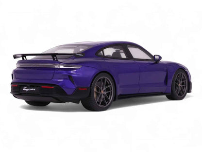2023 Porsche Taycan Turbo GT Purple Sky Metallic 1/18 Model Car by GT Spirit Miniature Motors Default Title Default Title-