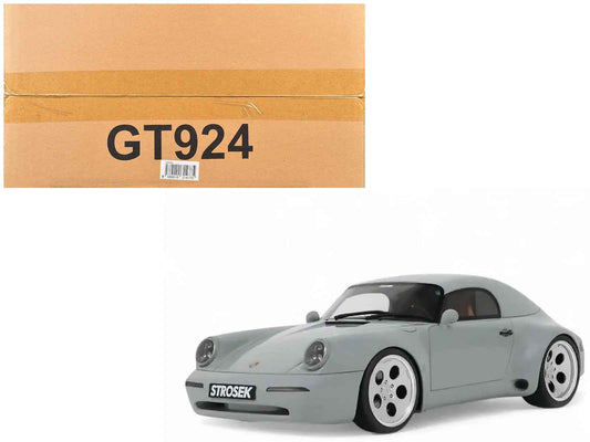 2023 Strosek Mega 30 Speedster (Porsche 911) Classic Gray 1/18 Model Car by GT Spirit Cartsfy Inc.