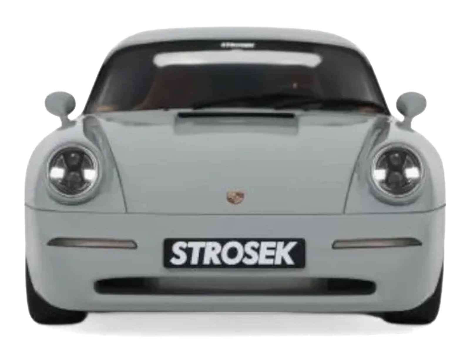 2023 Strosek Mega 30 Speedster (Porsche 911) Classic Gray 1/18 Model Car by GT Spirit Cartsfy Inc.
