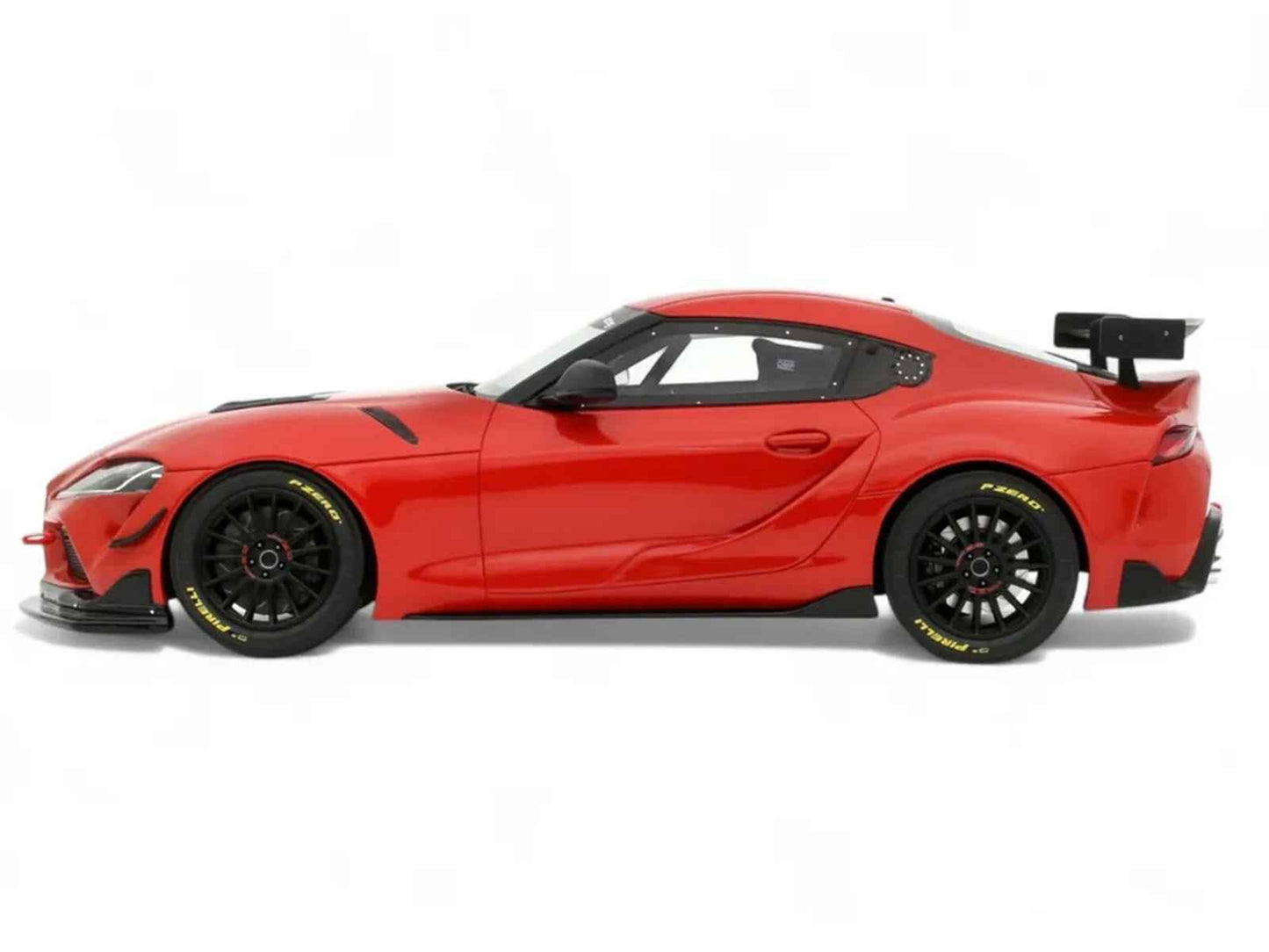2023 Toyota Supra GT4 100 Edition Plasma Orange Metallic Limited Edition to 999 pieces Worldwide 1/18 Model Car by Otto Mobile Cartsfy Inc.