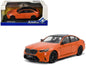 2024 BMW M5 Sedan Fire Orange III with Black Top 1/43 Diecast Model Car by Solido Miniature Motors Default Title Default Title-