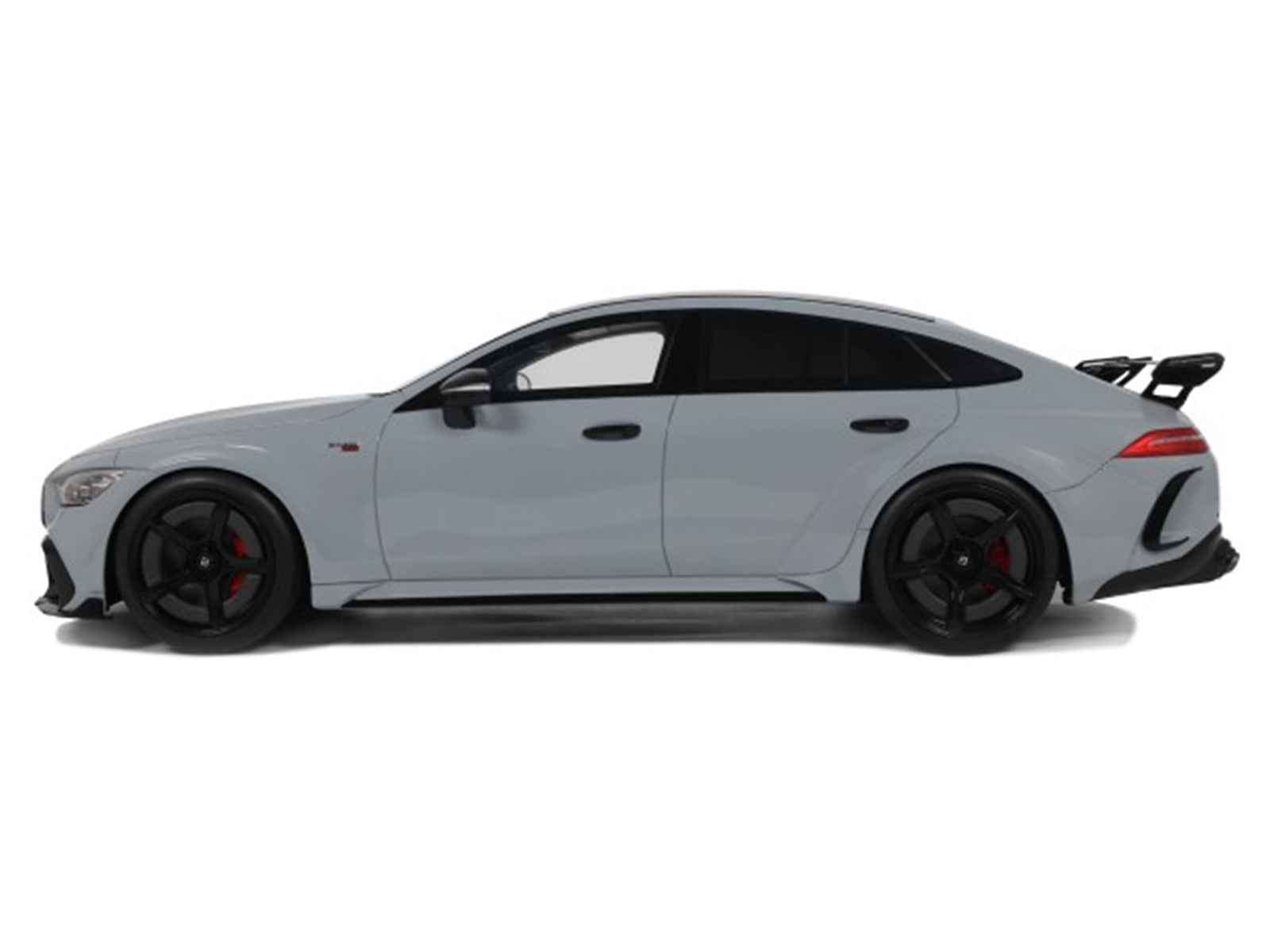 2024 Brabus Rocket 1000 Nardo Gray with Black Top 1/18 Model Car by GT Spirit Miniature Motors Default Title Default Title-