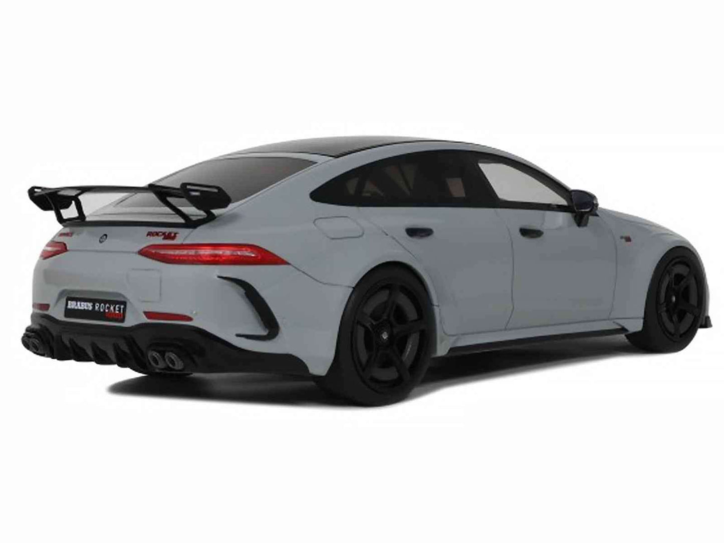 2024 Brabus Rocket 1000 Nardo Gray with Black Top 1/18 Model Car by GT Spirit Miniature Motors Default Title Default Title-