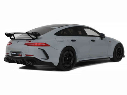 2024 Brabus Rocket 1000 Nardo Gray with Black Top 1/18 Model Car by GT Spirit Miniature Motors Default Title Default Title-