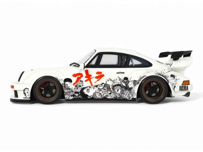 2024 RWB Akira White with Graphics "Akira" (1988) Movie 1/18 Model Car by GT Spirit Cartsfy Inc.