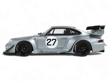 2024 RWB Yuiitsumuni #27 Silver Metallic 1/18 Model Car by GT Spirit Cartsfy Inc.
