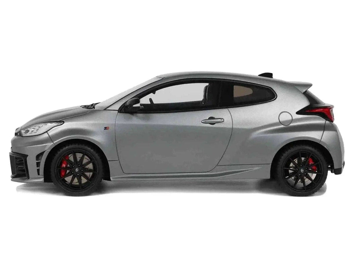 2024 Toyota GR Yaris Precious Metal Gray Metallic Limited Edition to 999 pieces Worldwide 1/18 Model Car by Otto Mobile Miniature Motors Default Title Default Title-