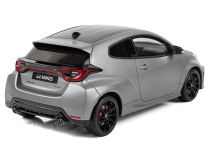 2024 Toyota GR Yaris Precious Metal Gray Metallic Limited Edition to 999 pieces Worldwide 1/18 Model Car by Otto Mobile Cartsfy Inc.