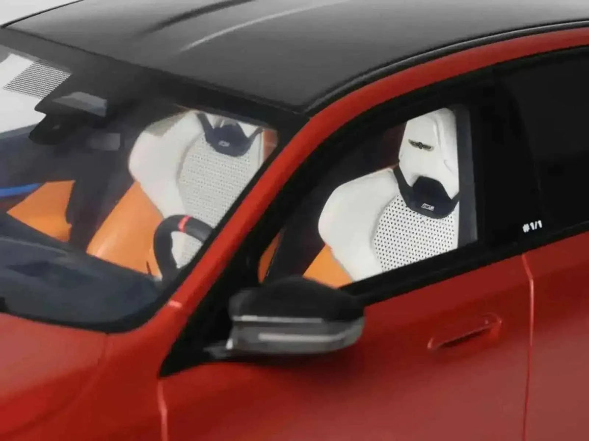 2025 BMW M5 (G90) Pebble Beach Edition Fire Orange Metallic with Black Top 1/18 Model Car by GT Spirit Cartsfy Inc.