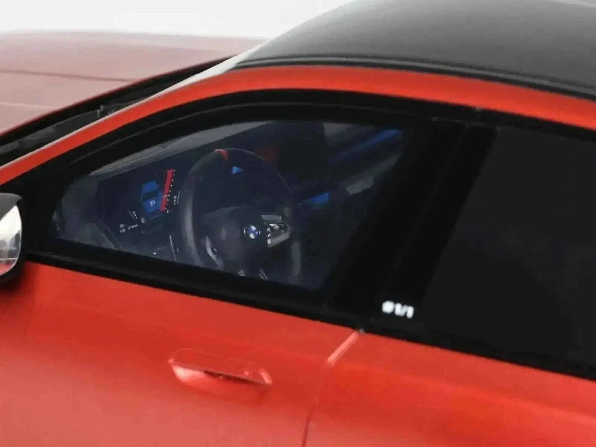 2025 BMW M5 (G90) Pebble Beach Edition Fire Orange Metallic with Black Top 1/18 Model Car by GT Spirit Cartsfy Inc.