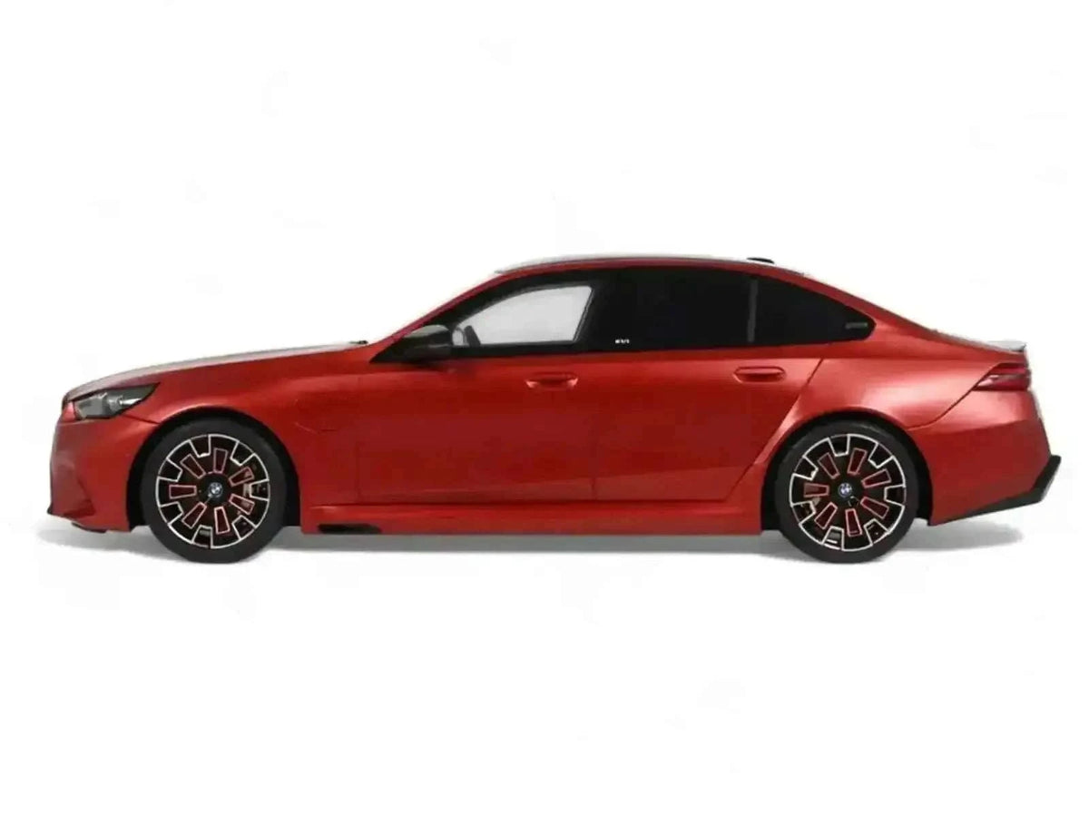 2025 BMW M5 (G90) Pebble Beach Edition Fire Orange Metallic with Black Top 1/18 Model Car by GT Spirit Cartsfy Inc.