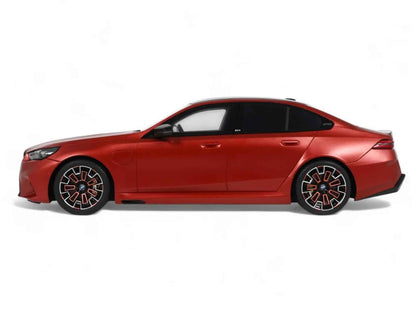 2025 BMW M5 (G90) Pebble Beach Edition Fire Orange Metallic with Black Top 1/18 Model Car by GT Spirit Cartsfy Inc.